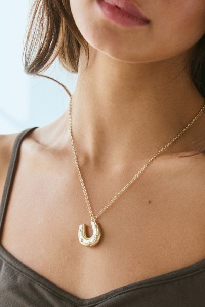 Long Heart Pendant Necklace | Urban Outfitters