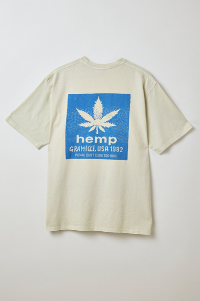 Gramicci Hemp Graphic Tee In Neutral, Men's At Urban Outfitters
