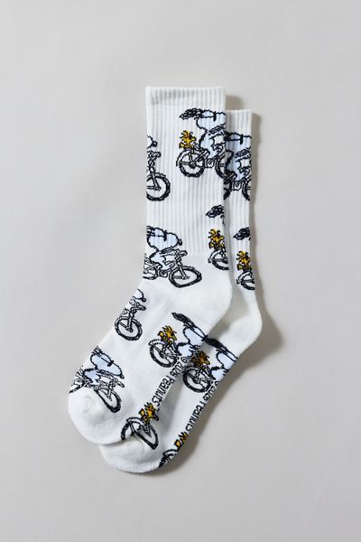 Peanuts Snoopy Bicycle Crew Socks