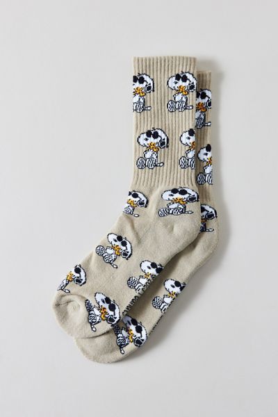 Peanuts Snoopy Big Hug Crew Sock