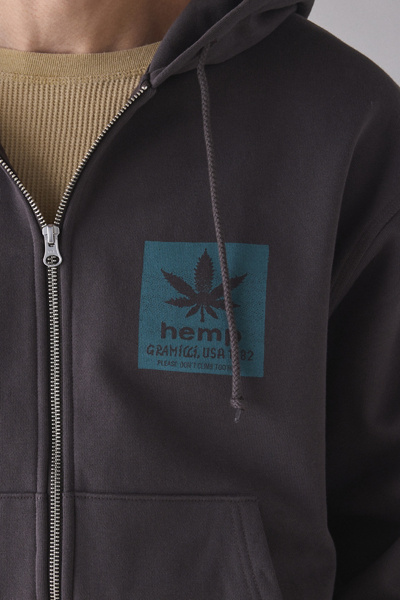 Gramicci Hemp Zip Hoodie Sweatshirt