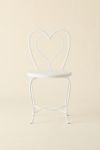 Celeste Heart Iron Dining Chair