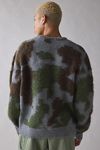 Gramicci Camo Pattern Crew Neck Sweater
