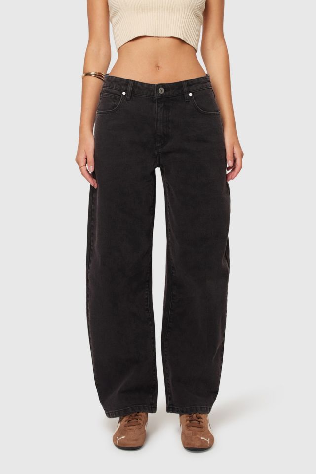 Abrand 95 Mid Barrel Jean