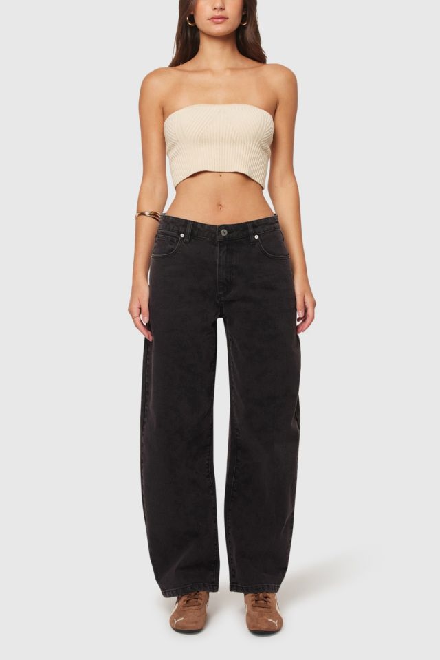 Abrand 95 Mid Barrel Jean