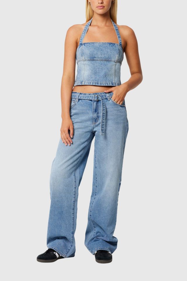 Abrand 99 Low Baggy Belted Jean #1