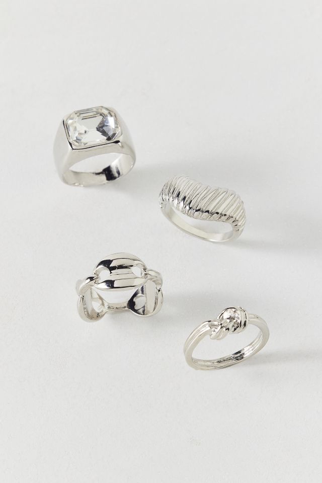 Charli Metal Mix And Match Ring Set #1