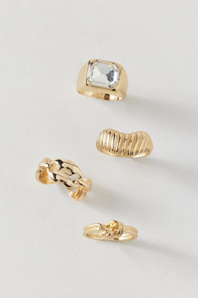 Charli Metal Mix And Match Ring Set #2