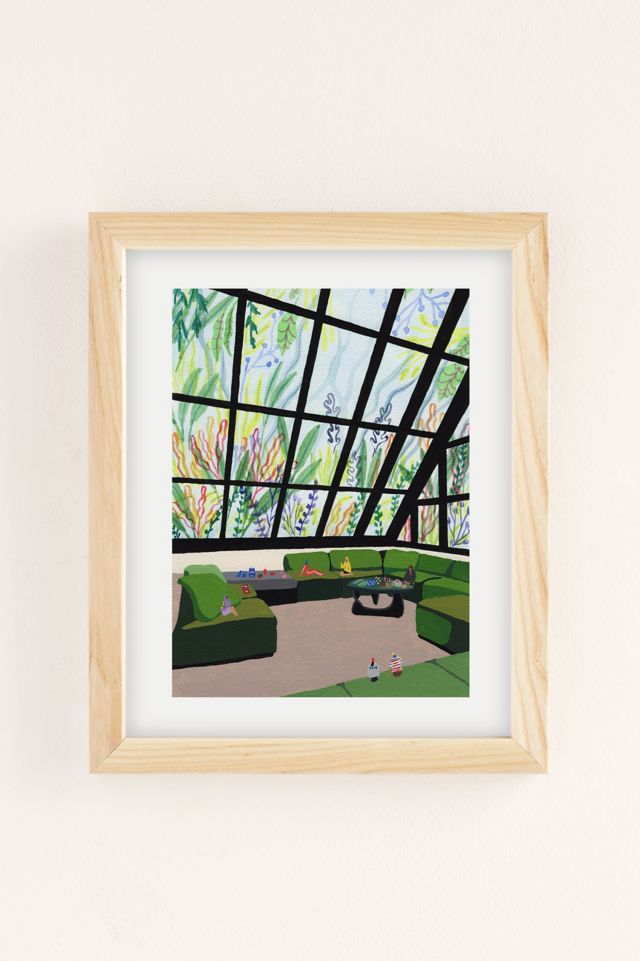 Helo Birdie Atrium Art Print #1