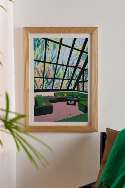 Helo Birdie Atrium Art Print