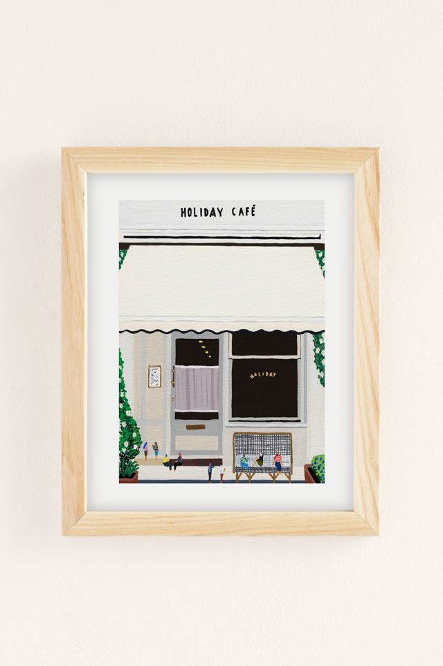 Helo Birdie Holiday Café Art Print #1