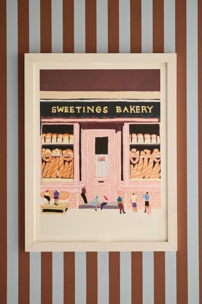 Helo Birdie Sweetings Bakery Art Print