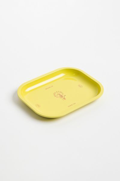 Urban Outfitters Sackville & Co. Tin Icon Rolling Tray In Yellow At  In Yellow