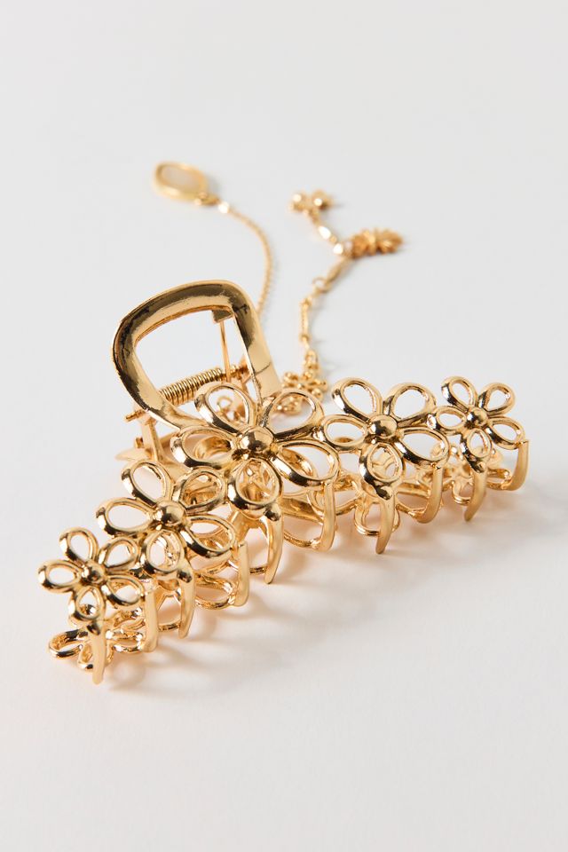 Multi-Star Charm Dangle Claw Clip #2