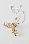 Multi-Star Charm Dangle Claw Clip
