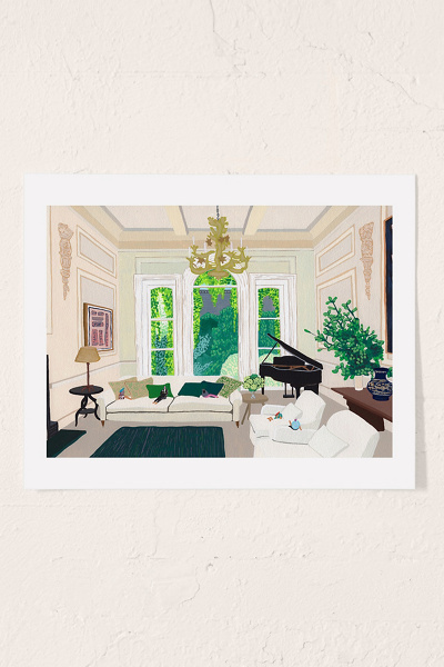 Helo Birdie Pimlico House Art Print