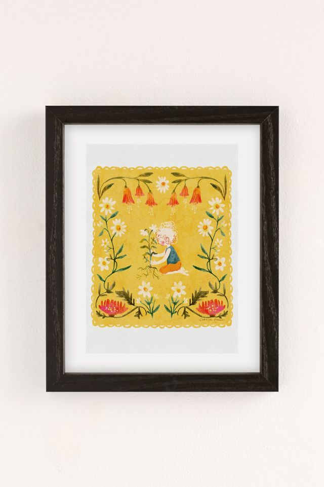 Chrystal Phegley Evie Loves To Garden Art Print #1