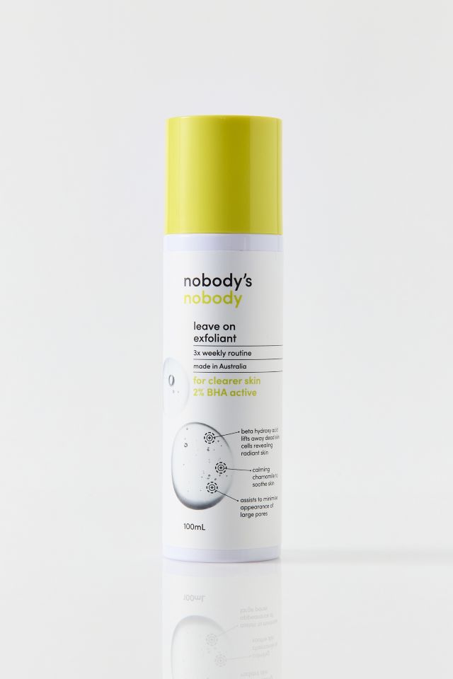 Nobody’s Nobody Leave-On Exfoliant Toner #1