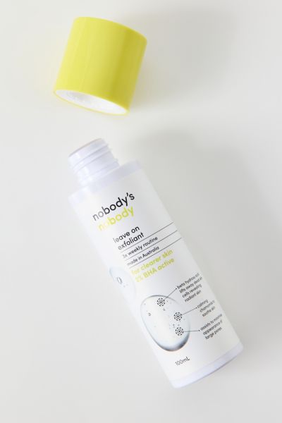 Nobody’s Nobody Leave-On Exfoliant Toner