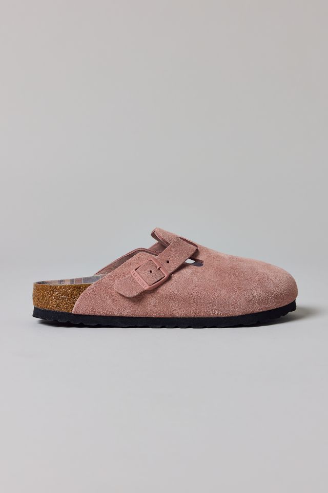 Sabot Boston pour femmes de Birkenstock en suède Varsity #2