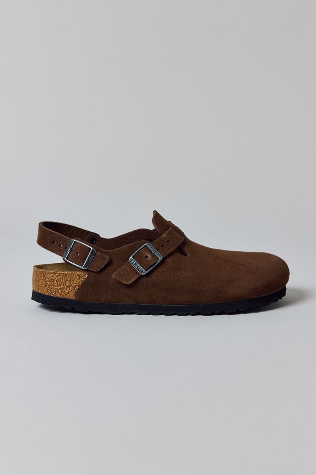 Birkenstock Women's Suede Tokio Clogs #1