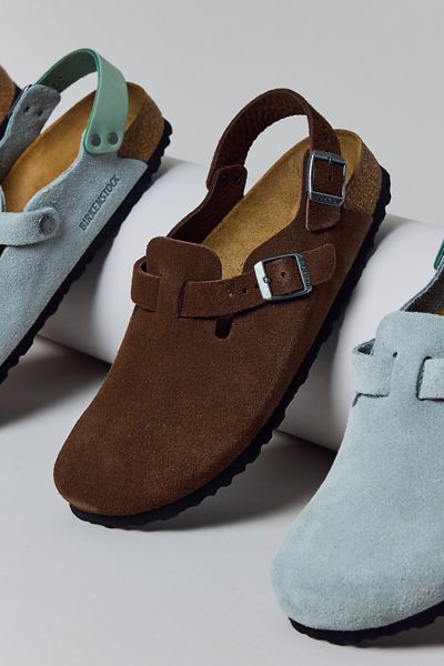 Birkenstock Women's Tokio Suede Clogs