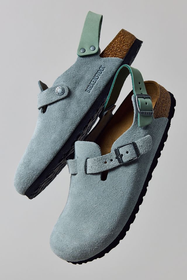Birkenstock Women's Suede Tokio Clogs #1