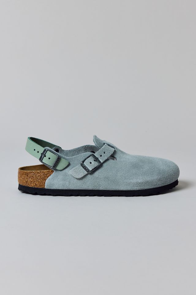 Birkenstock Women's Suede Tokio Clogs #2