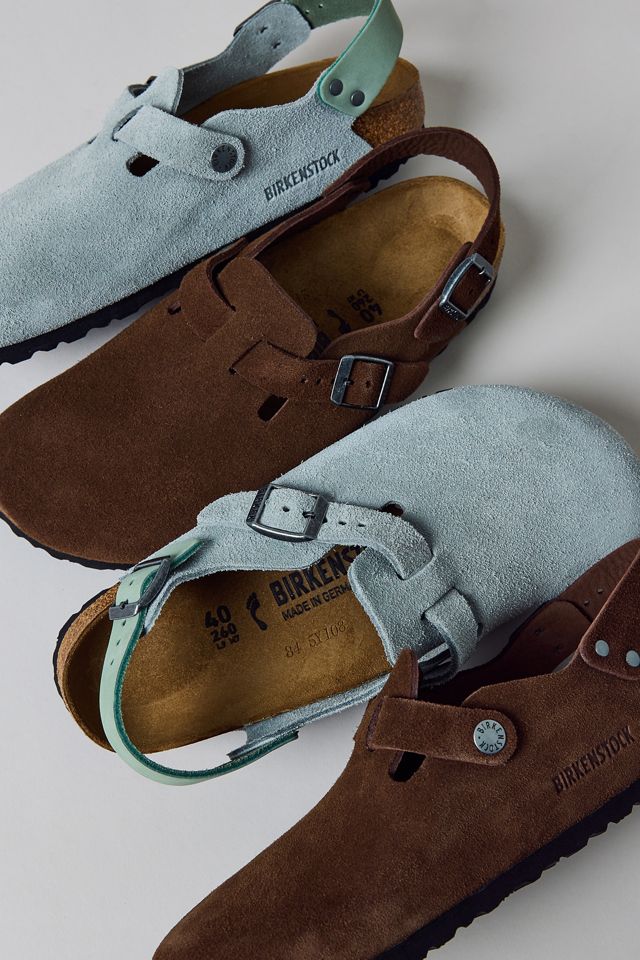 Birkenstock Women's Suede Tokio Clogs #4