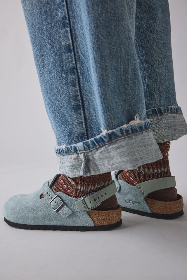 Birkenstock Women's Tokio Suede Clog | Urban Outfitters