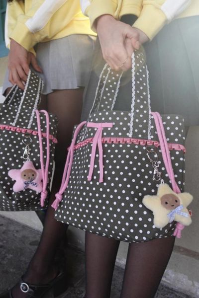 Strawberry Western Kissing Starbaby Keychain Set