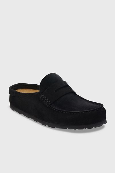 Birkenstock Women's Naples Wrapped Suede Clogs
