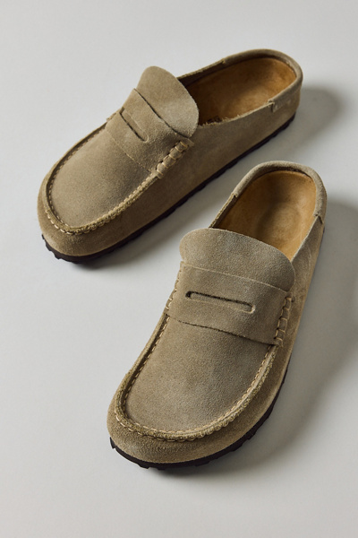 Birkenstock Naples Wrapped Suede Clog