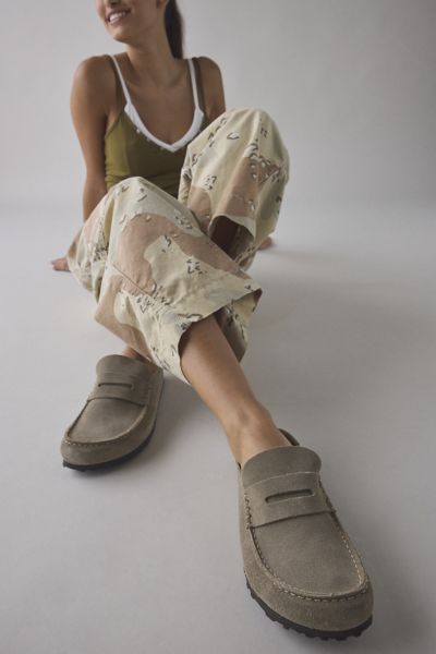 Birkenstock Naples Wrapped Suede Clog