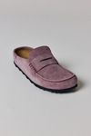 Birkenstock Naples Wrapped Suede Clog