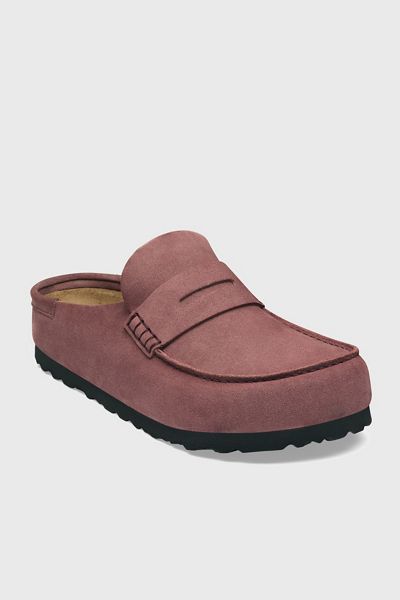 Birkenstock Women's Naples Wrapped Suede Clogs