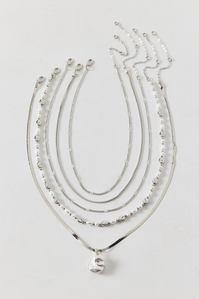 Addison Chain Layering Necklace Set #1