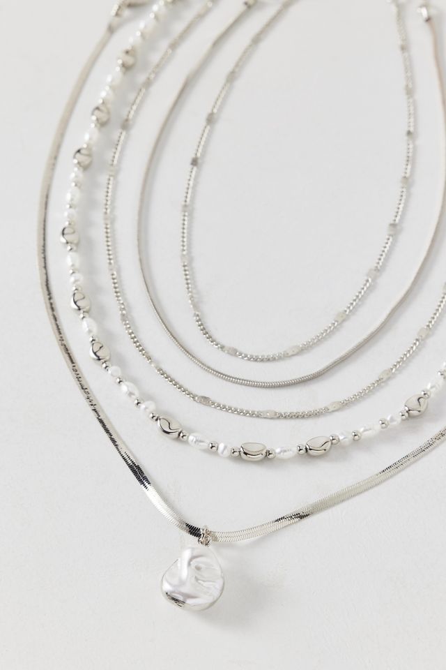 Addison Chain Layering Necklace Set #2