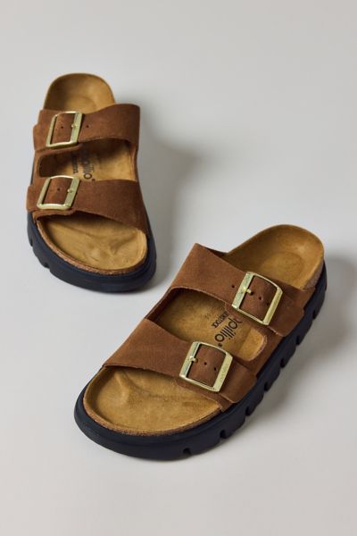 Birkenstock Women's Papillio Arizona Chunky Suede Sandal