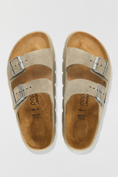 Birkenstock Women's Papillio Arizona Chunky Suede Sandals