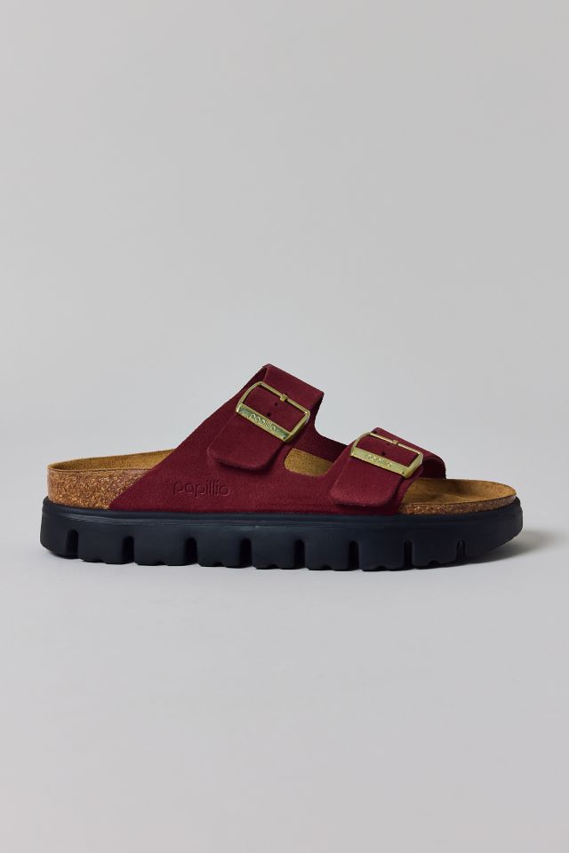 Birkenstock Women's Papillio Arizona Chunky Suede Sandal #1