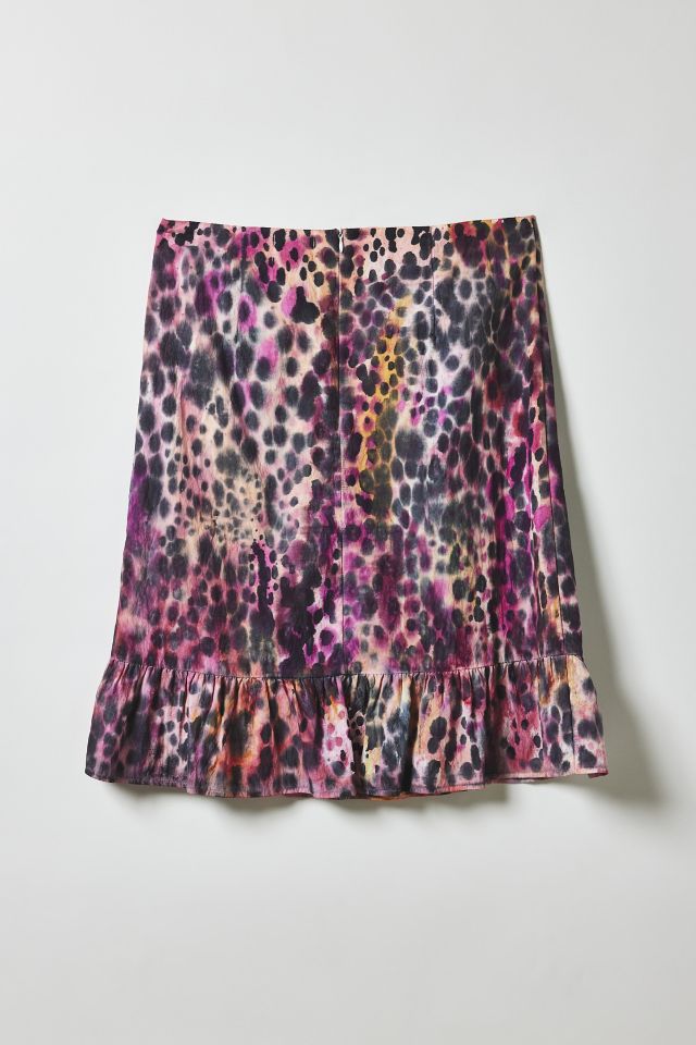 Vintage By Fruits Of Venus Hand Painted Knee Length Skirt #1