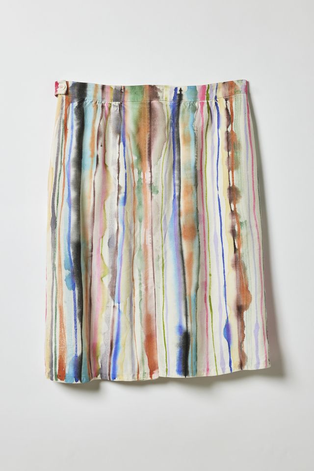 Vintage By Fruits Of Venus Whimsy Hand Painted Skirt #1