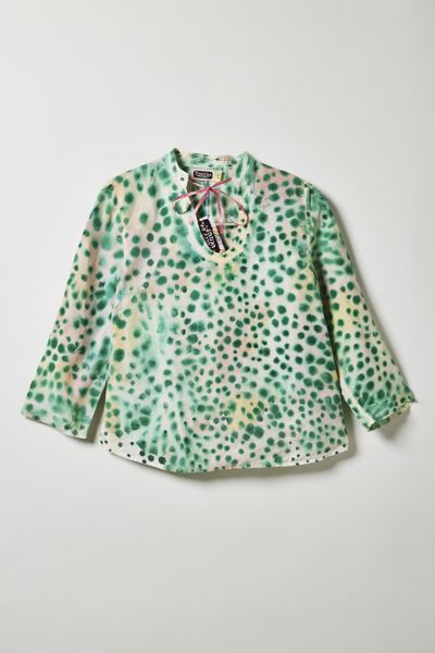 Vintage By Fruits Of Venus Springtime Spots Hand Painted Blouse