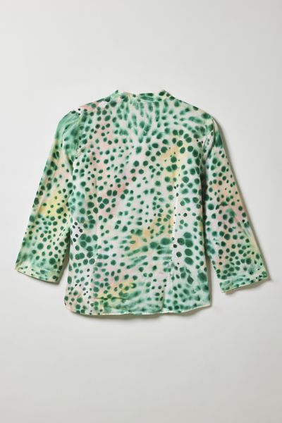 Vintage By Fruits Of Venus Springtime Spots Hand Painted Blouse