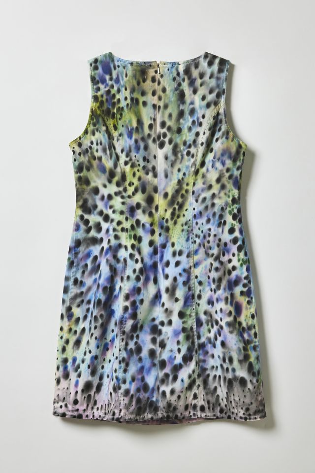Vintage By Fruits Of Venus Hand Painted Mini Dress #1