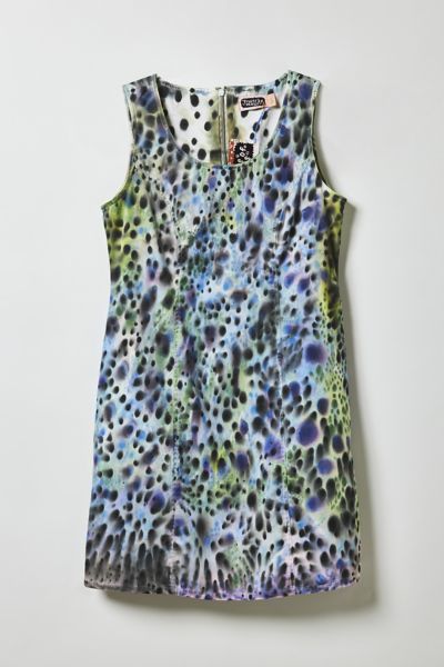 Vintage By Fruits Of Venus Hand Painted Mini Dress