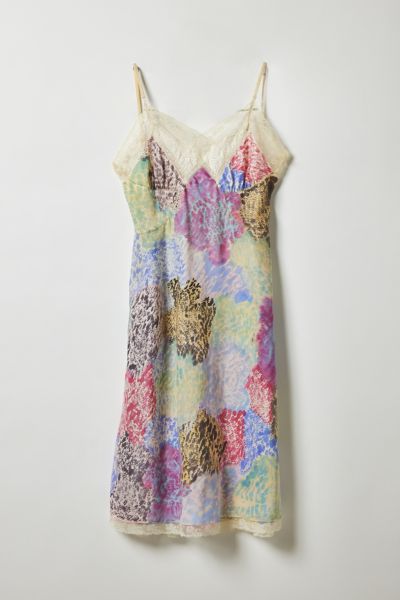 Vintage By Fruits Of Venus Dreamy Hand Painted Midi Dress