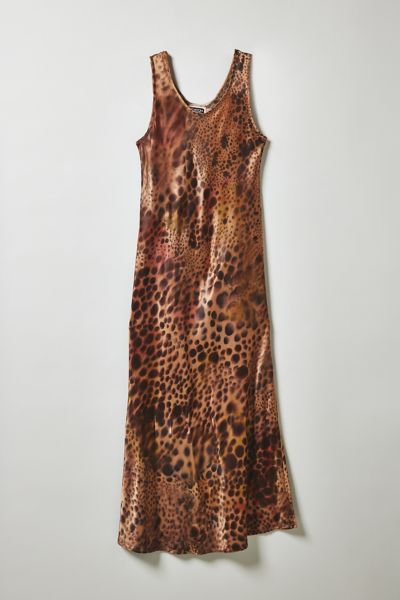 Vintage By Fruits Of Venus Dewy Hand Painted Midi Dress