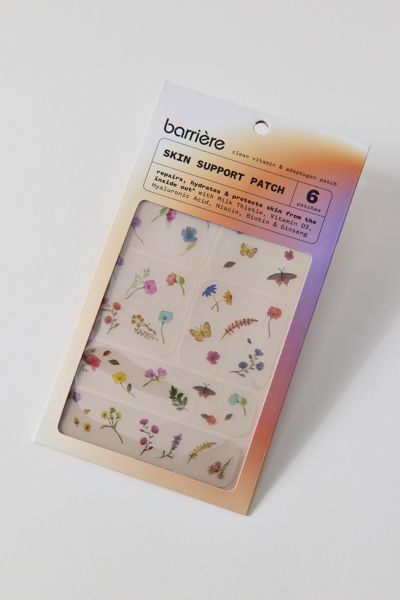 Barrière Vitamin Wellness Patch Set In Skin Support Wildflowers At Urban Outfitters